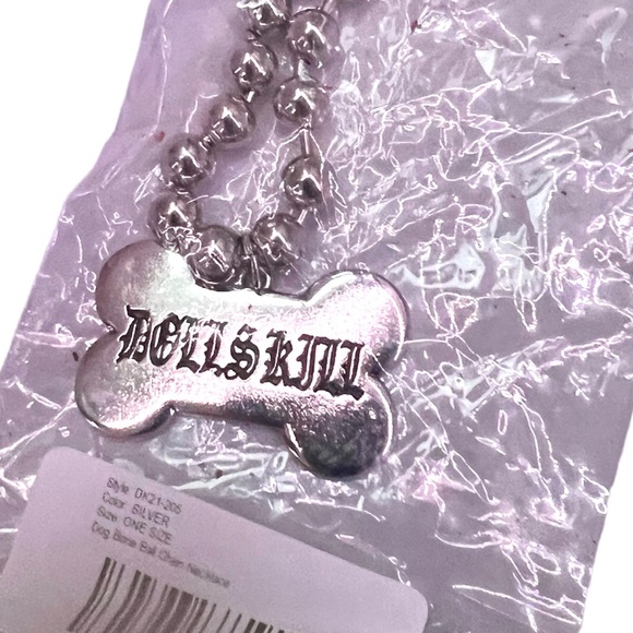 DOLLS KILL | NWT DOG BONE NECKLACE - Picture 2 of 5